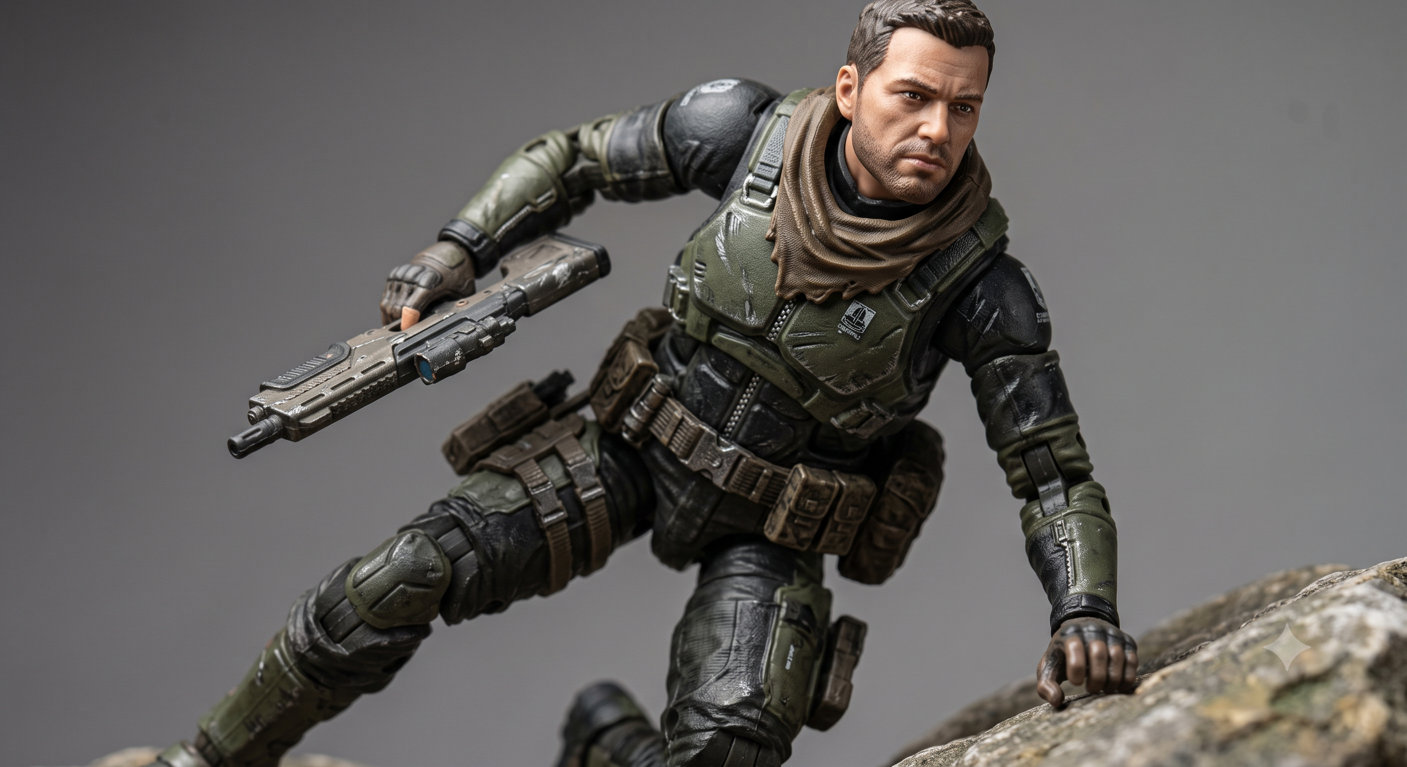 Verwandle dein Foto in eine realistische Actionfigur