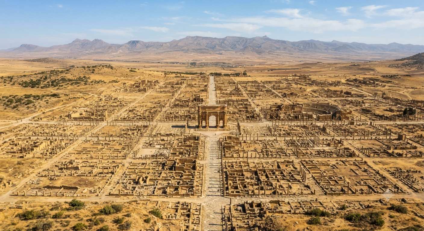Antike Stadt Timgad