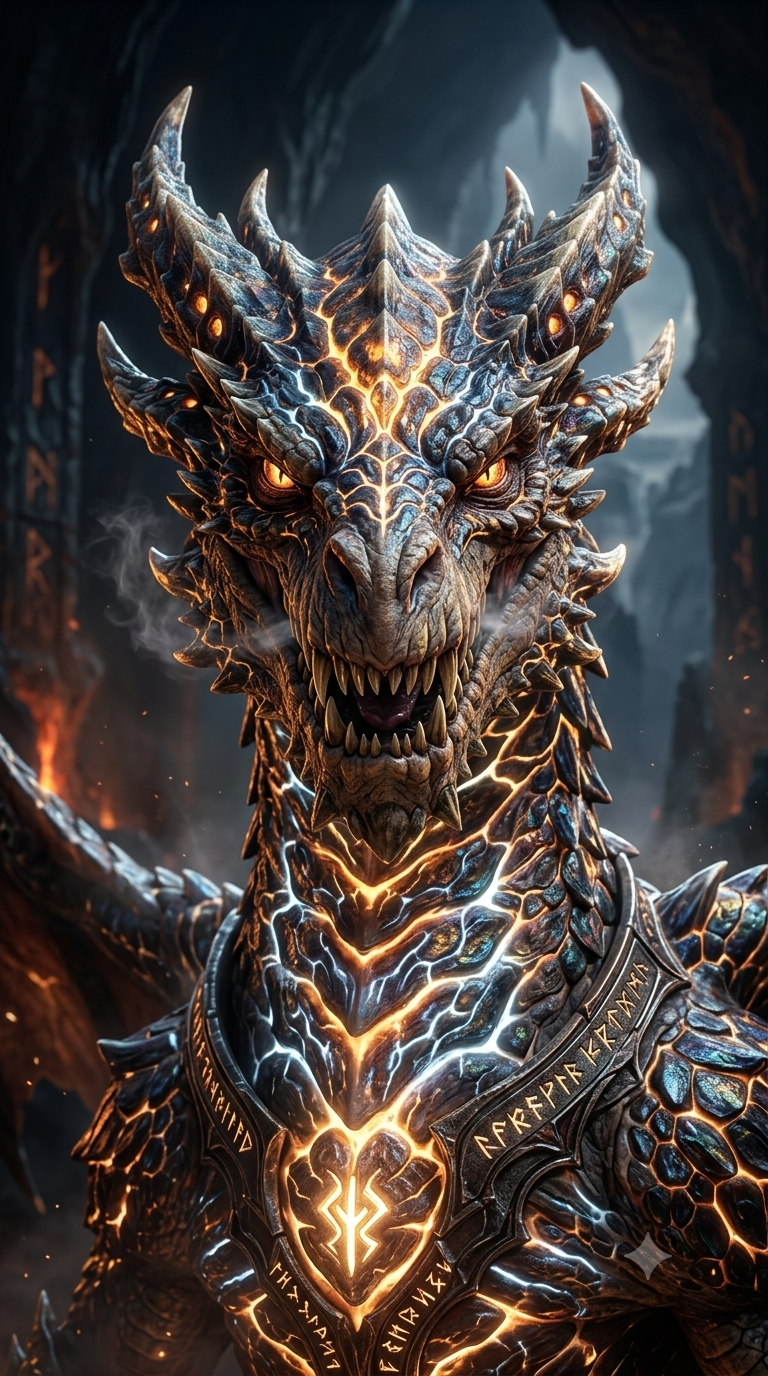 Verwandle dein Foto in einen realistischen Drachen