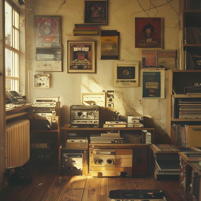 Lo-Fi Ästhetik: Vintage Zimmer
