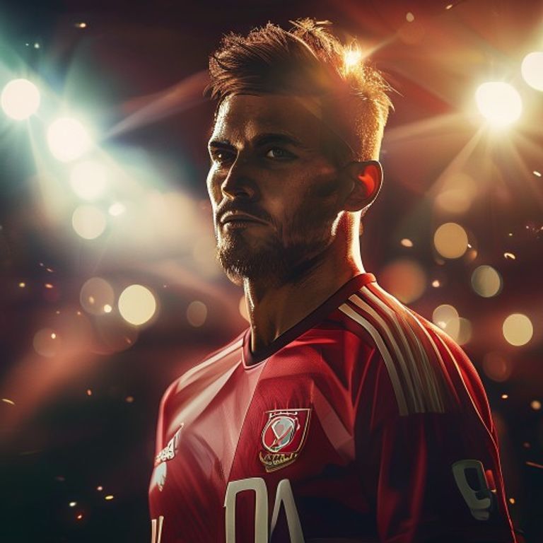 Verwandle dein Foto in einen Fußballstar