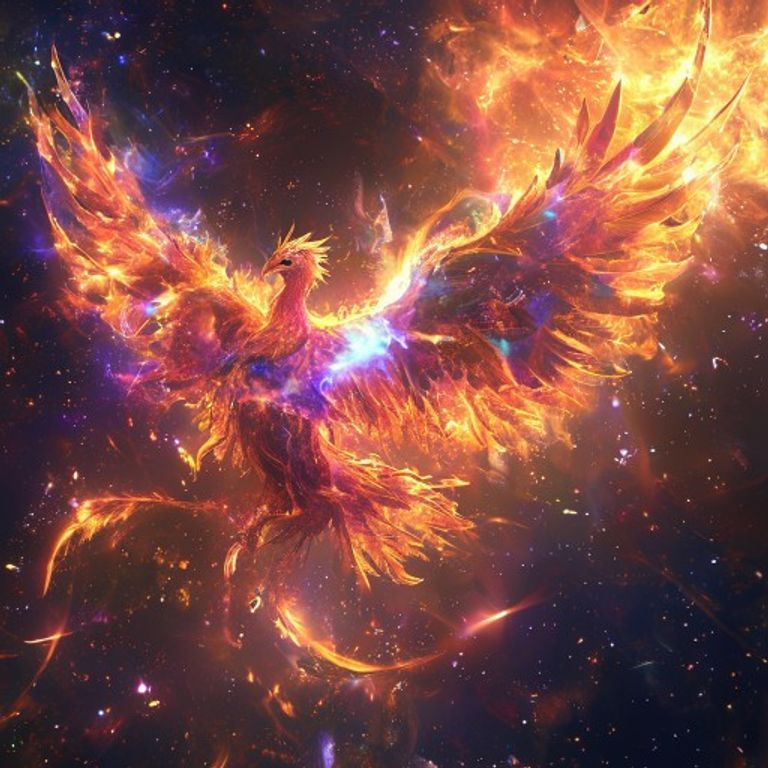 宇宙星云凤凰